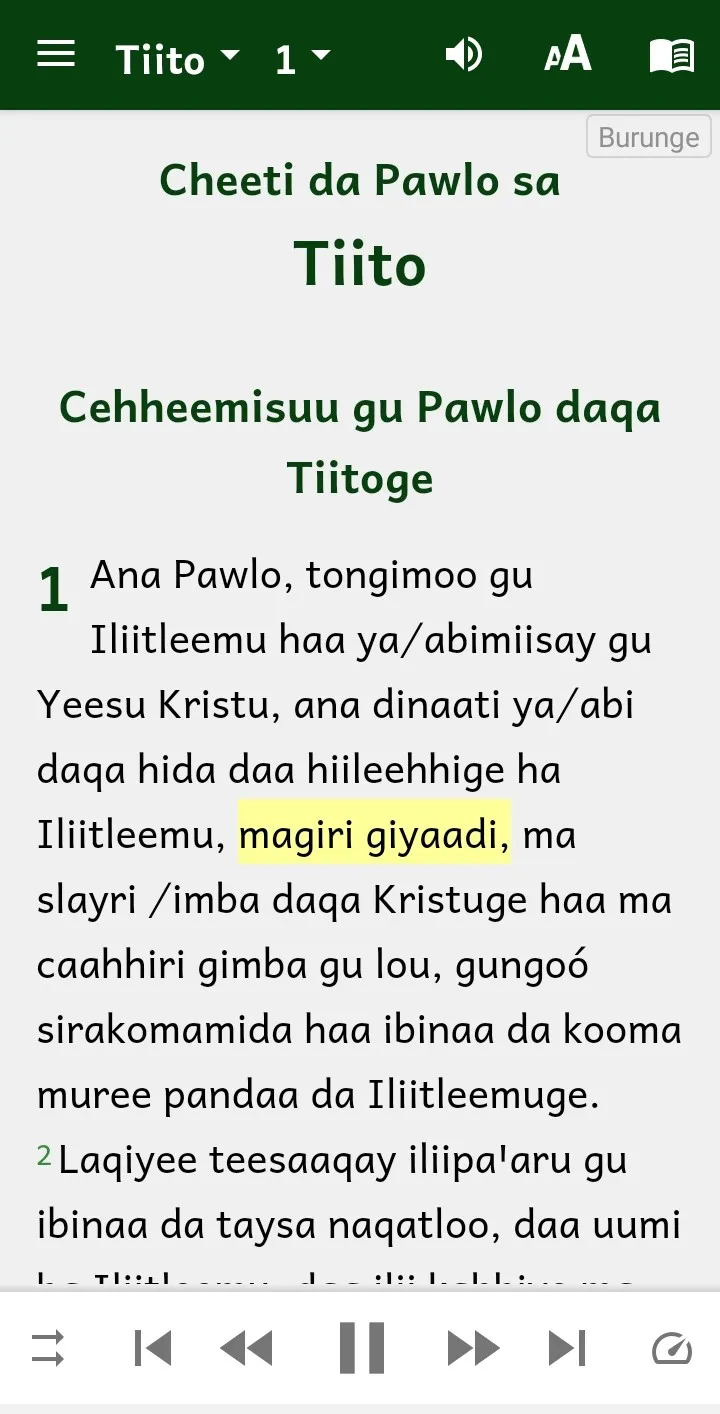 Burunge Bible with Swahili | Indus Appstore | Screenshot