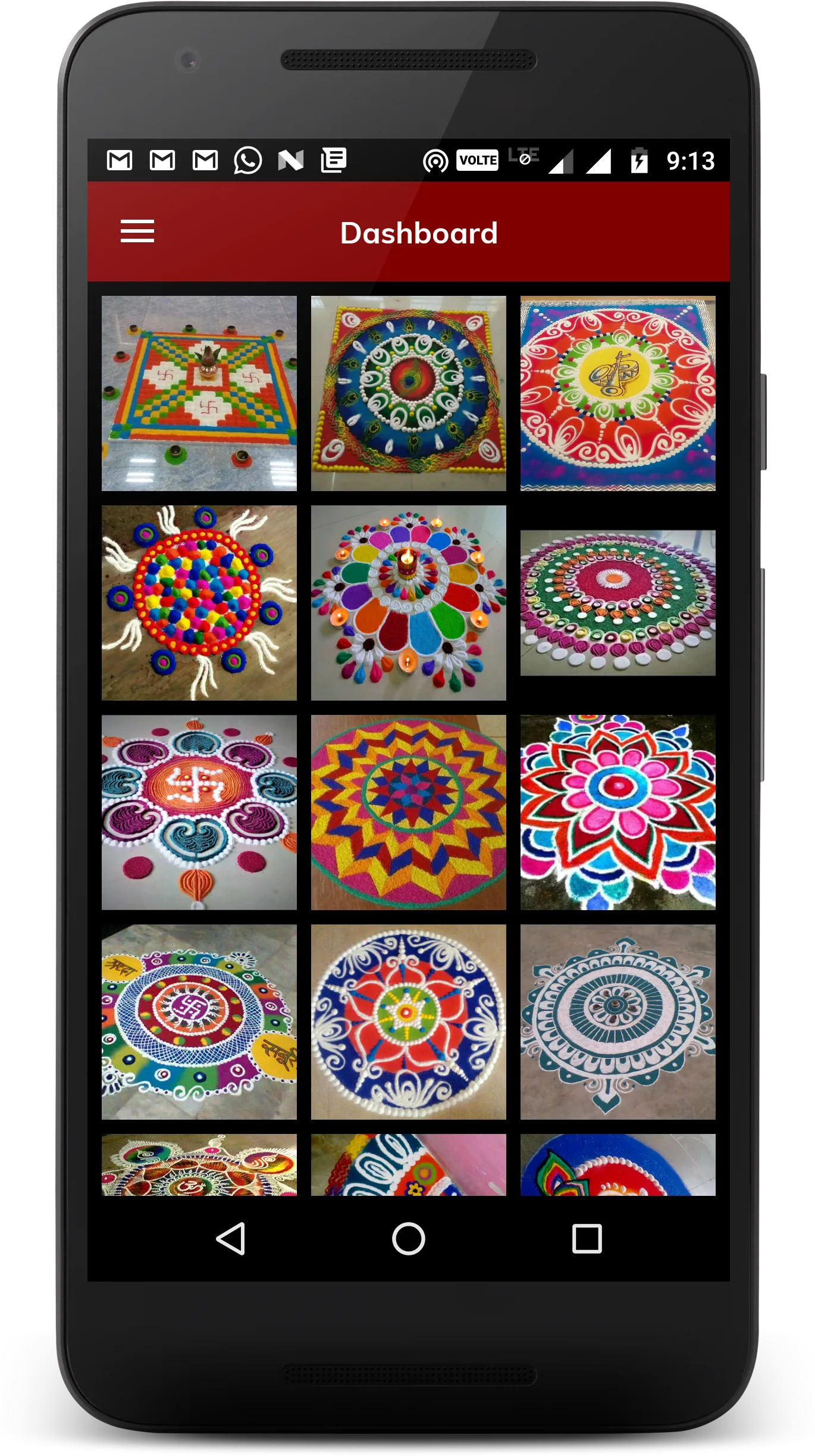 Rangoli Designs | Indus Appstore | Screenshot