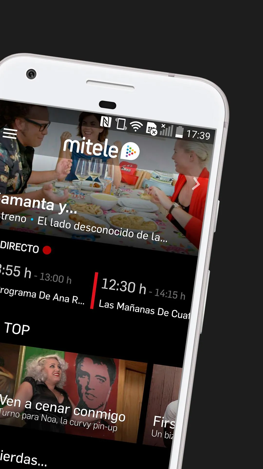 Mitele - Mediaset Spain VOD TV | Indus Appstore | Screenshot