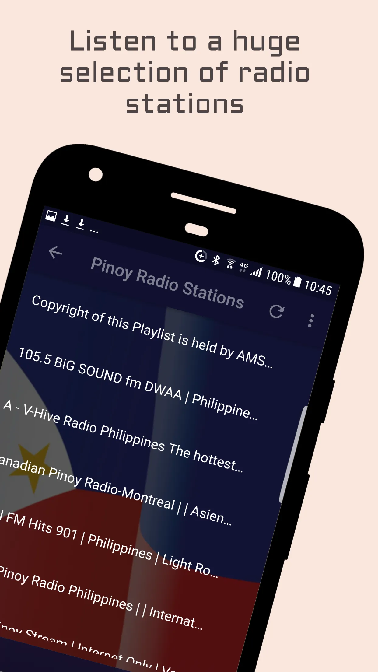 Pinoy Music Radio Stations | Indus Appstore | Screenshot