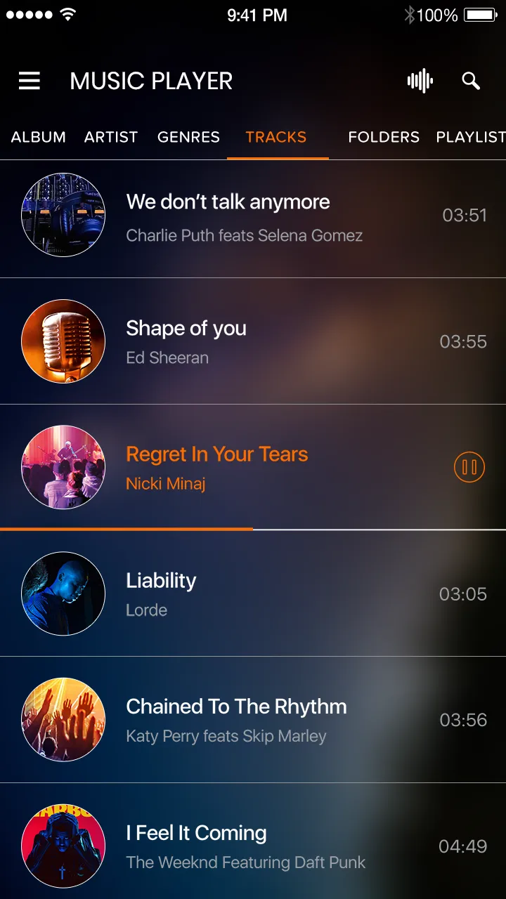 Music Player For Galaxy | Indus Appstore | Screenshot