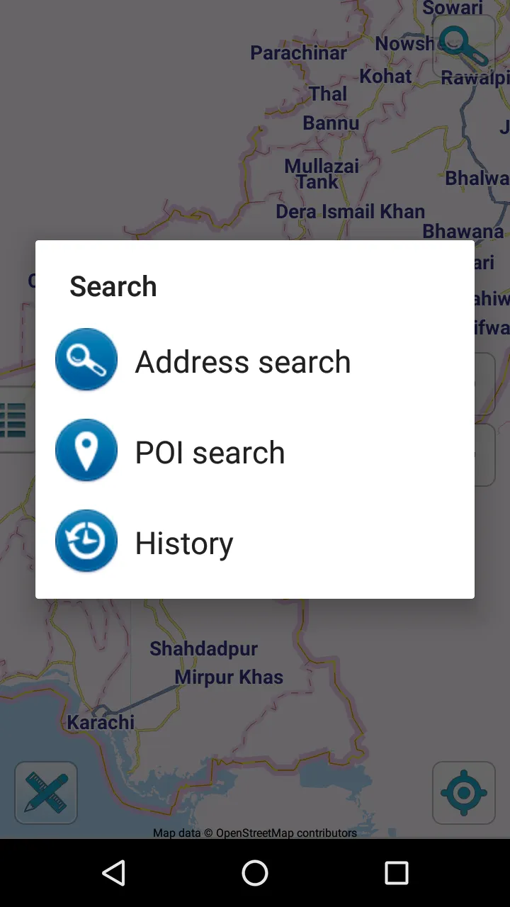 Map of Pakistan offline | Indus Appstore | Screenshot