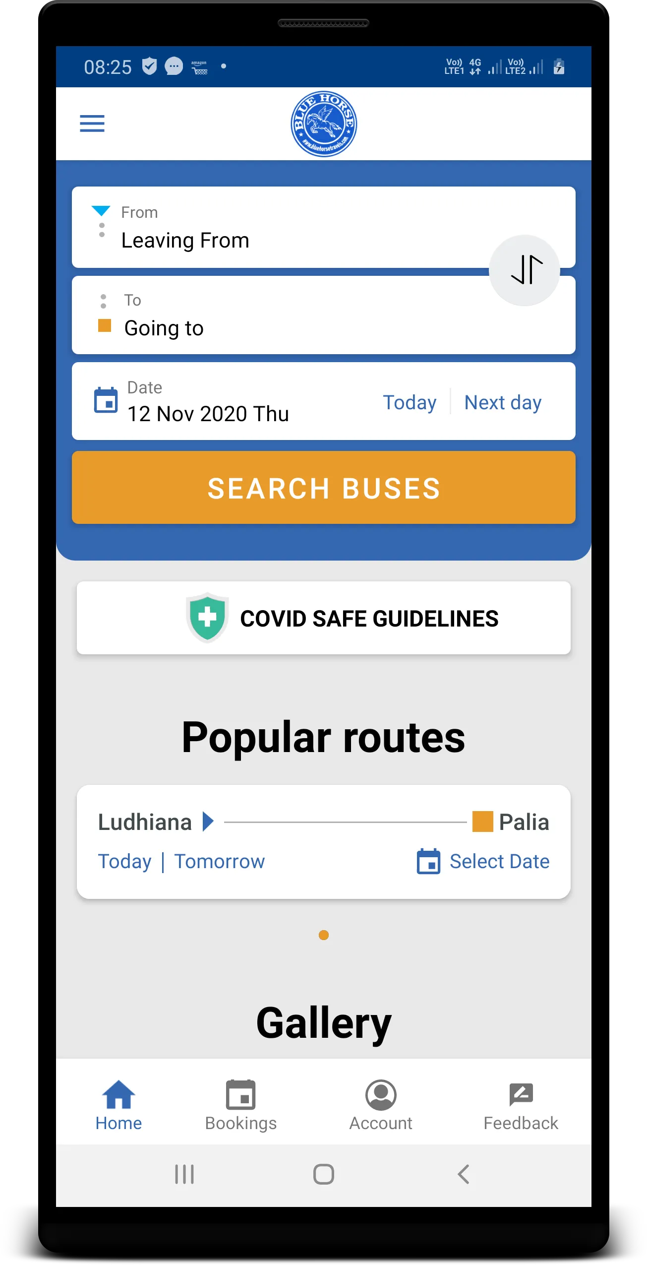 Blue Horse Travels | Indus Appstore | Screenshot