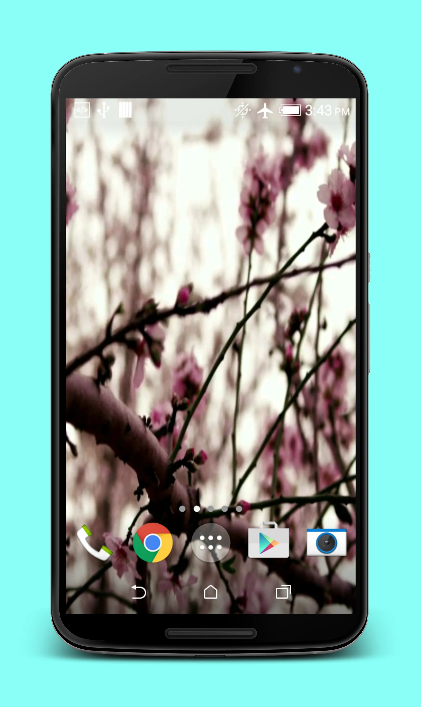 Sakura Live Wallpaper | Indus Appstore | Screenshot