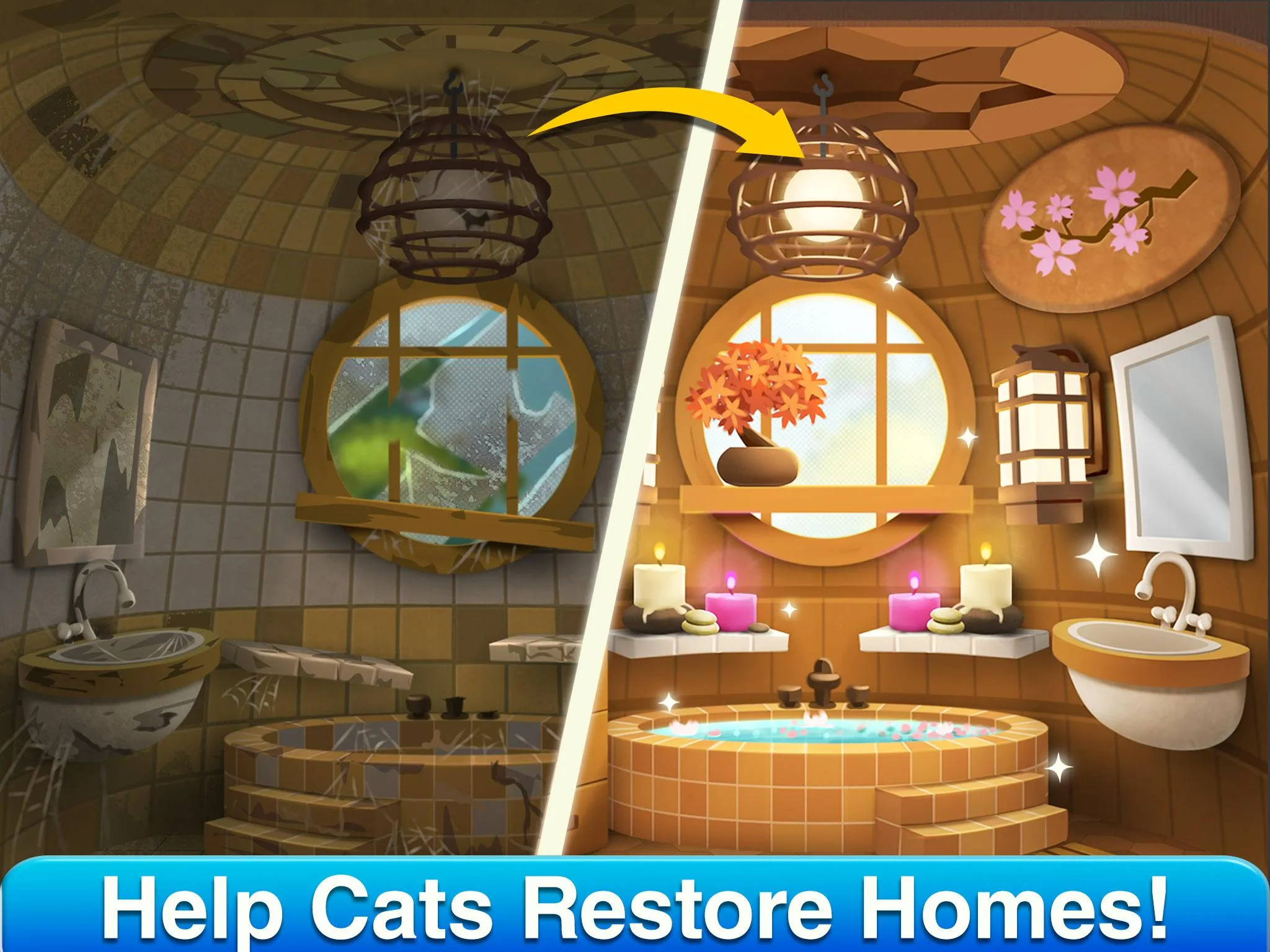 Cat Home Design: Makeover Game | Indus Appstore | Screenshot