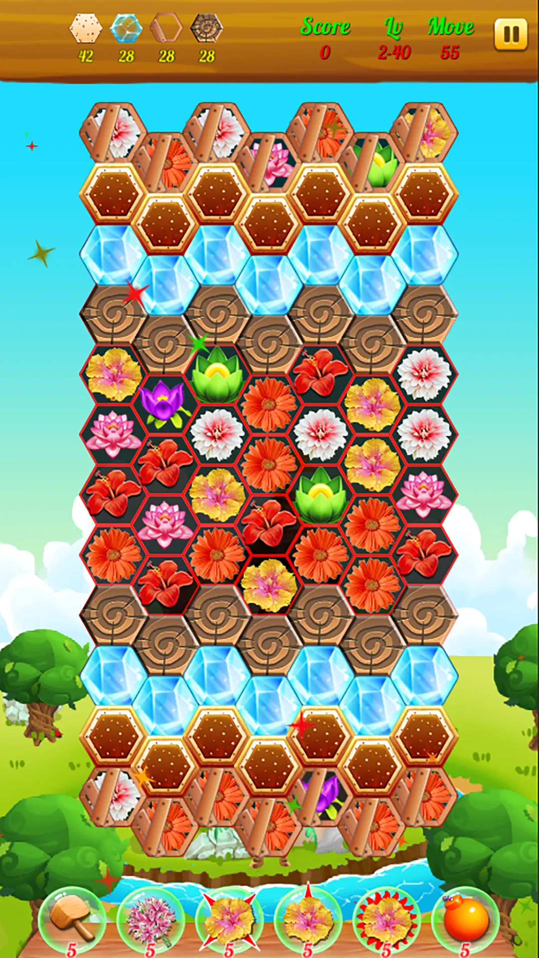 Flower Sweet Blast | Indus Appstore | Screenshot