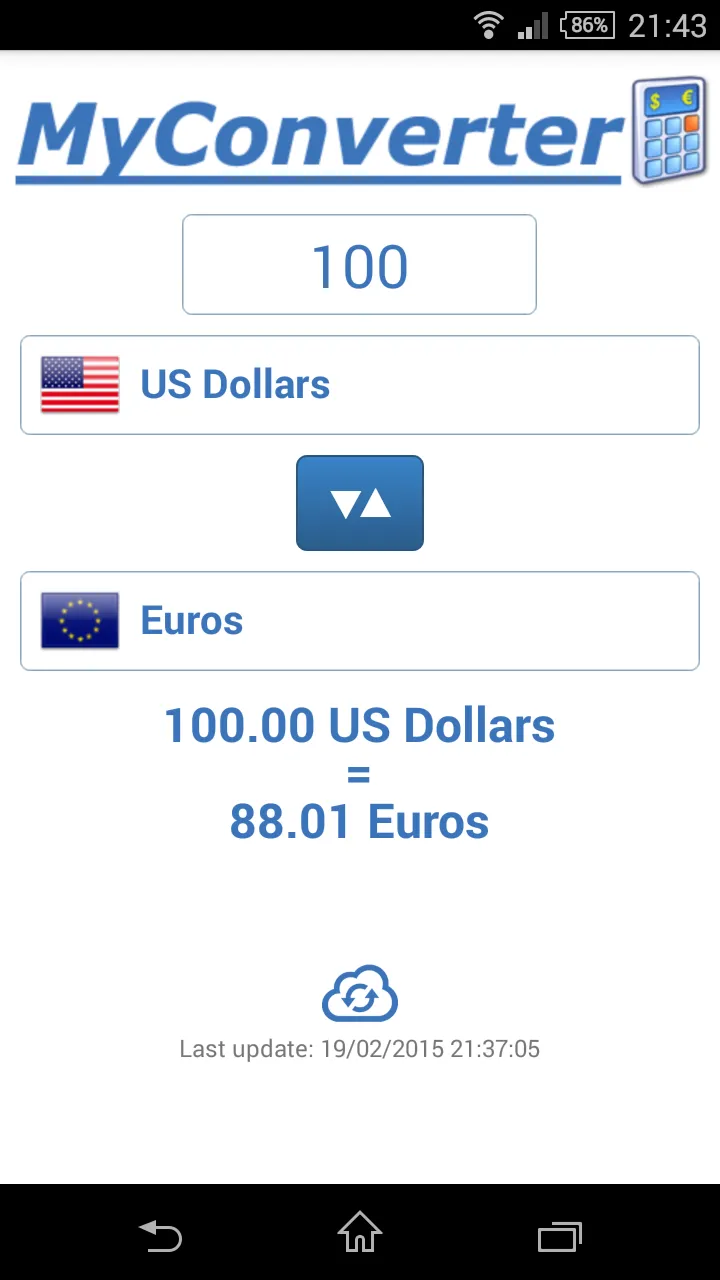 My Currency Converter | Indus Appstore | Screenshot