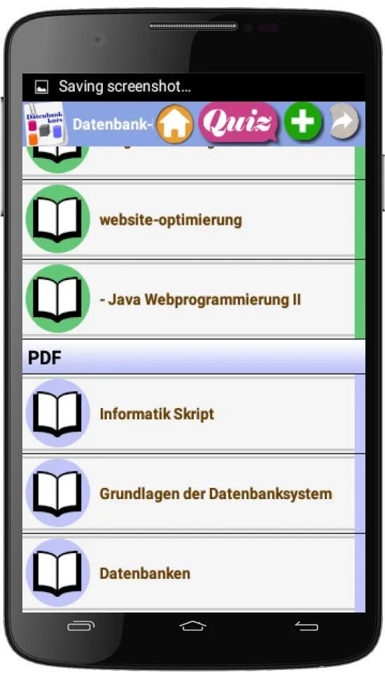 Datenbank-kurs | Indus Appstore | Screenshot