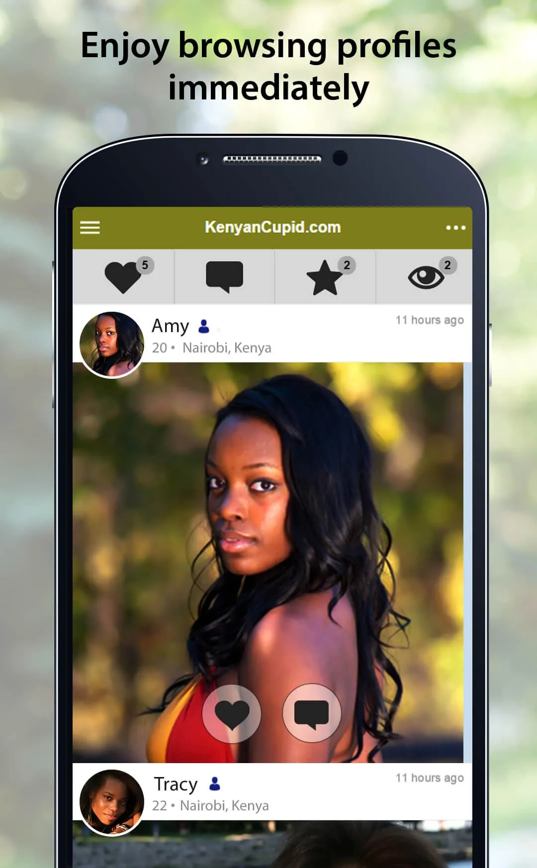 KenyanCupid: Kenyan Dating | Indus Appstore | Screenshot