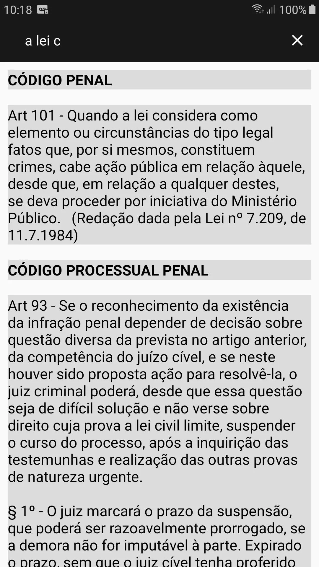 Código Penal 2024 | Indus Appstore | Screenshot