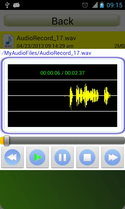 Audio Recorder | Indus Appstore | Screenshot