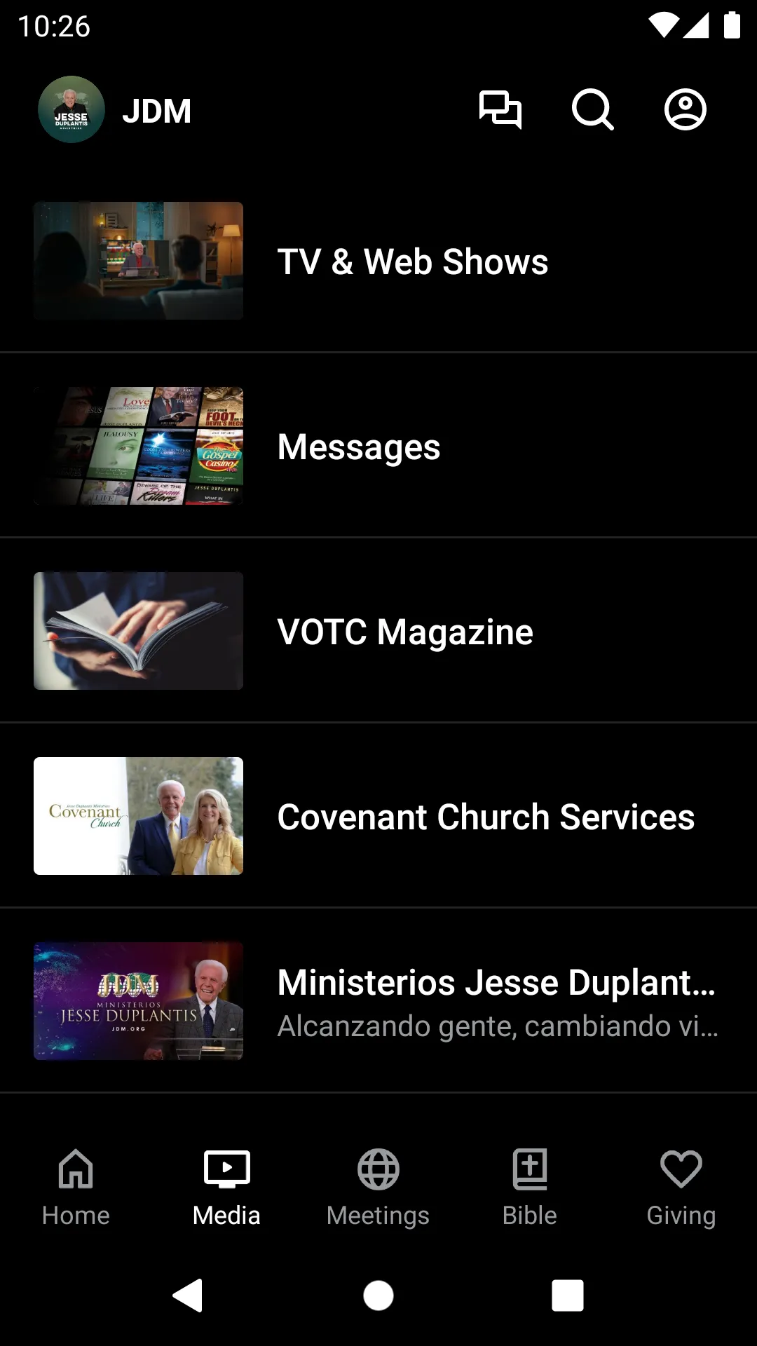 Jesse Duplantis | Indus Appstore | Screenshot