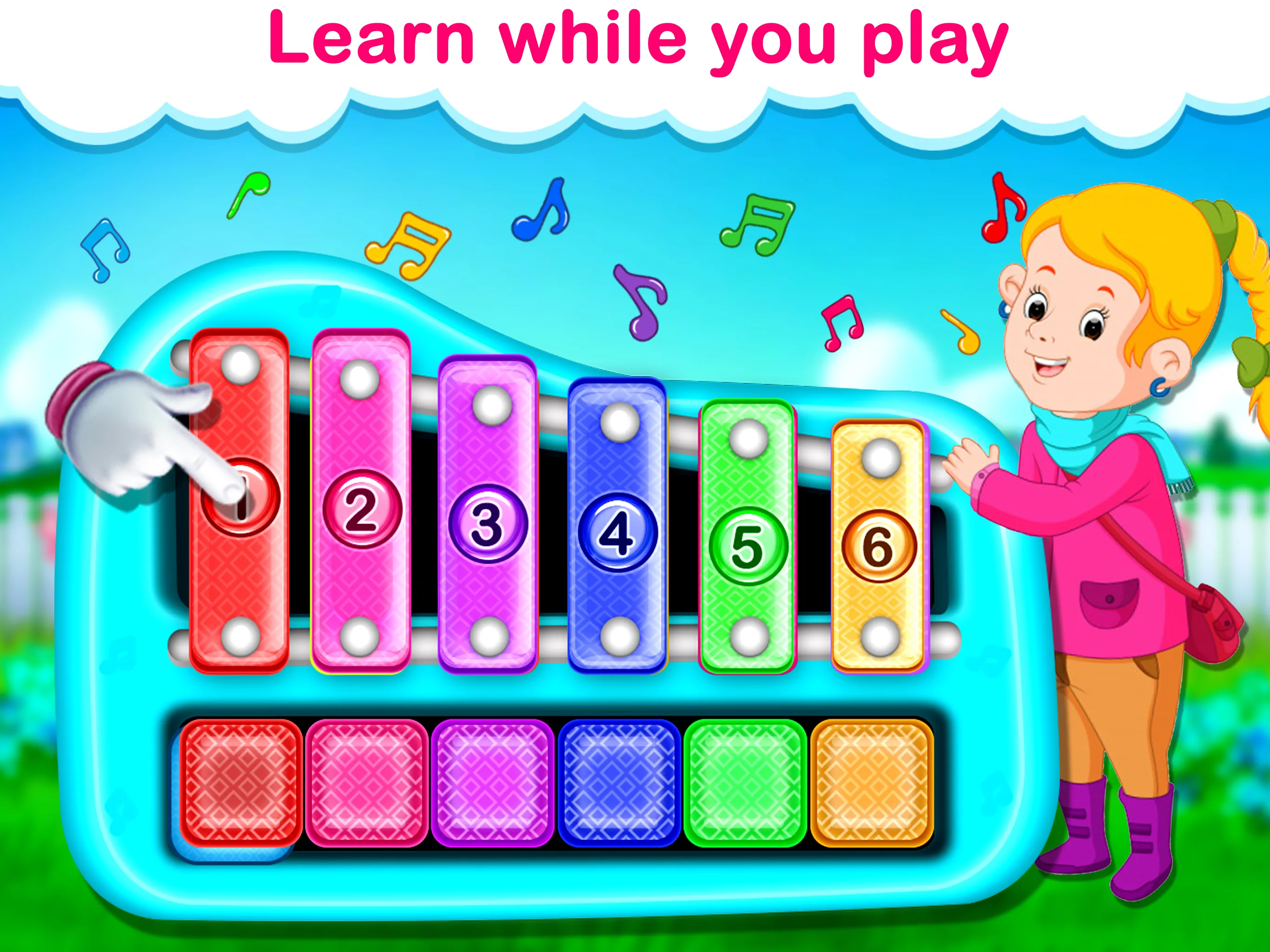 Kids Music Instruments - Piano | Indus Appstore | Screenshot