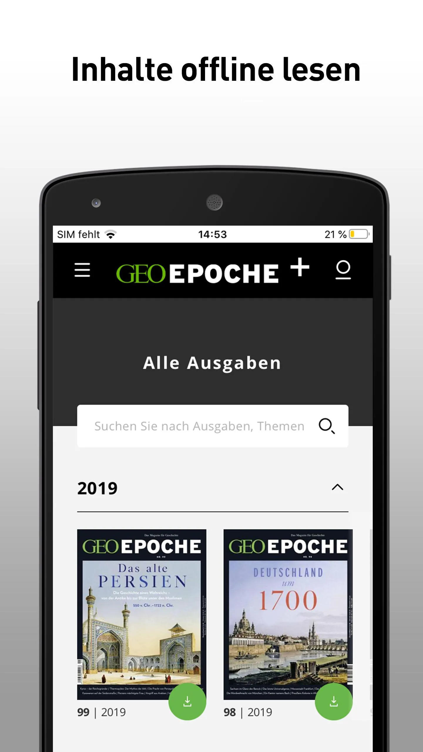 GEO EPOCHE-Magazin | Indus Appstore | Screenshot