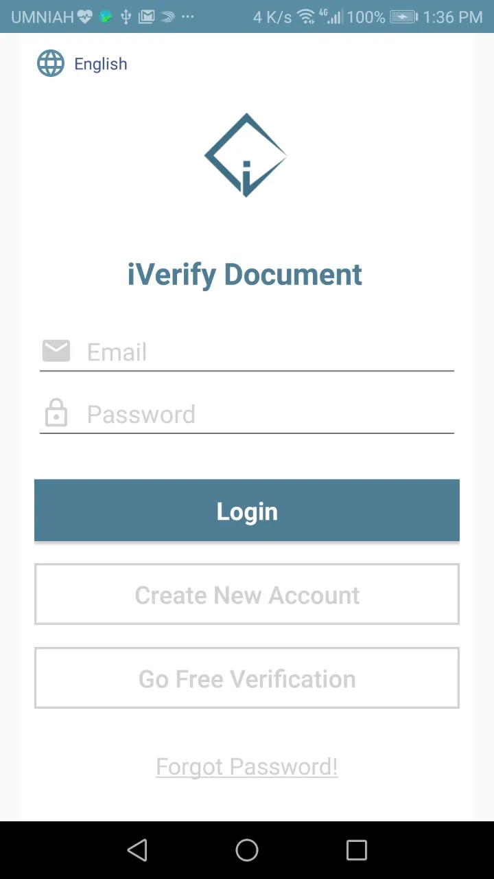 iVerify Document | Indus Appstore | Screenshot