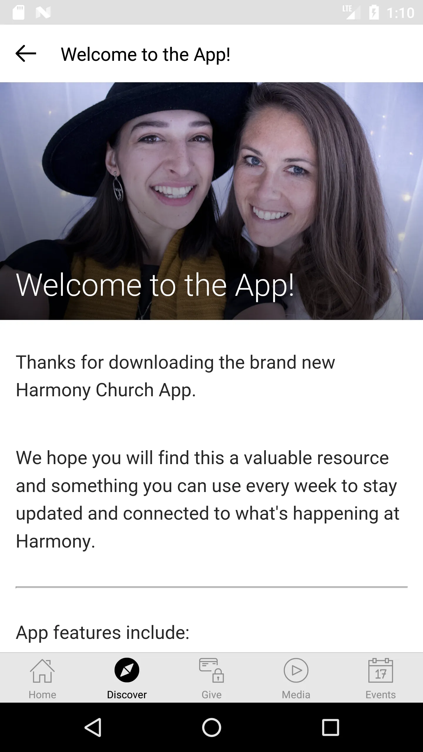 Harmony Church NZ | Indus Appstore | Screenshot