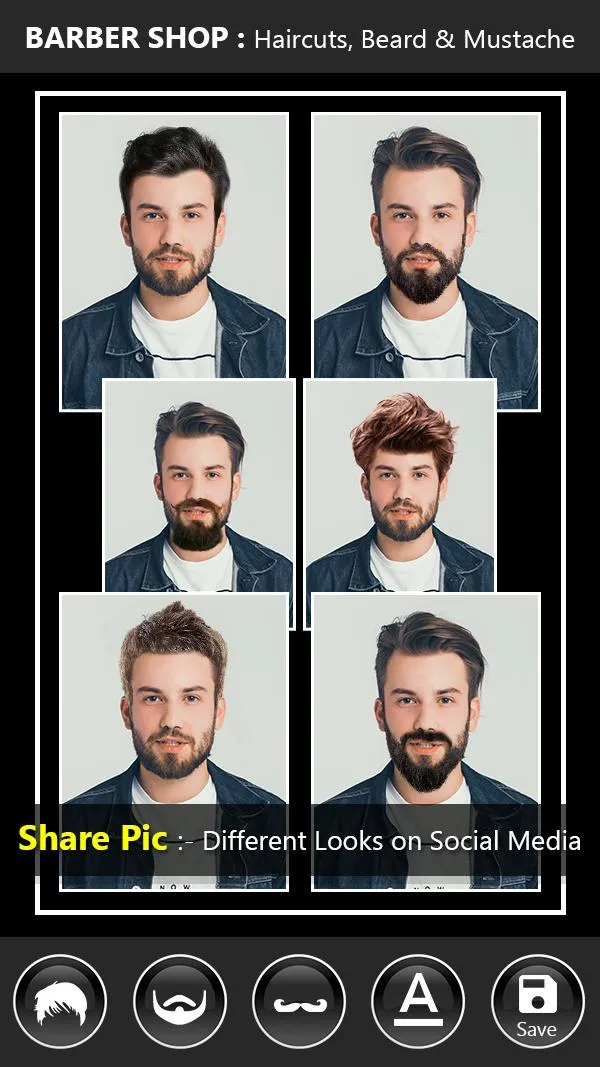 Hair Style Maker: Beard Design | Indus Appstore | Screenshot