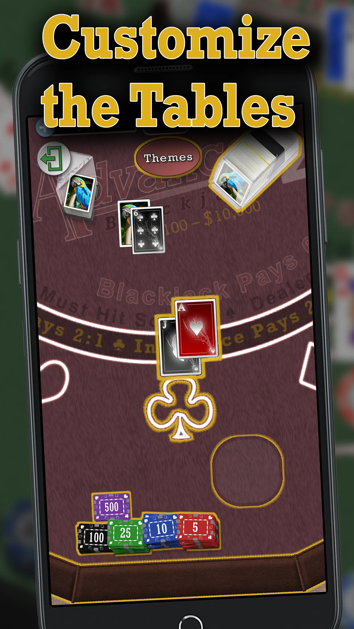 Advanced 21 Blackjack | Indus Appstore | Screenshot