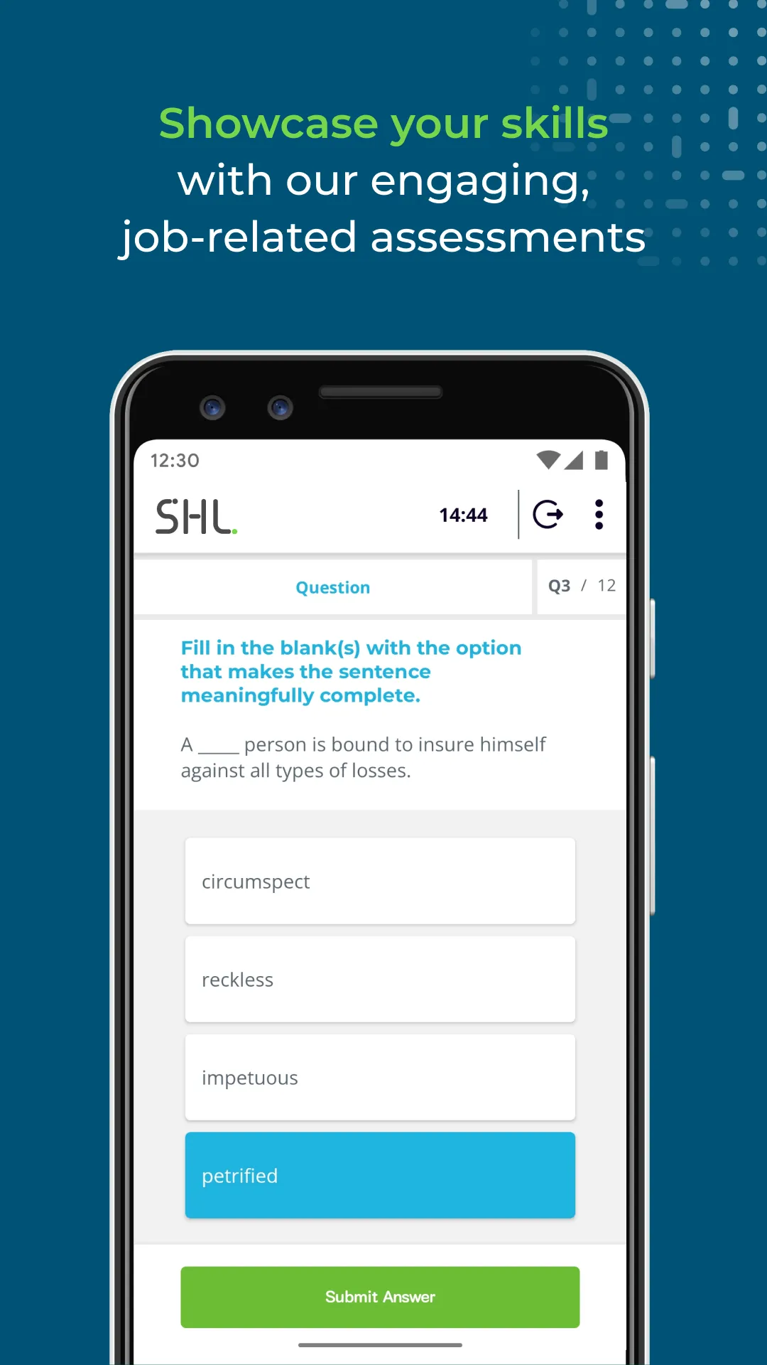 SHL Job Assessments | Indus Appstore | Screenshot
