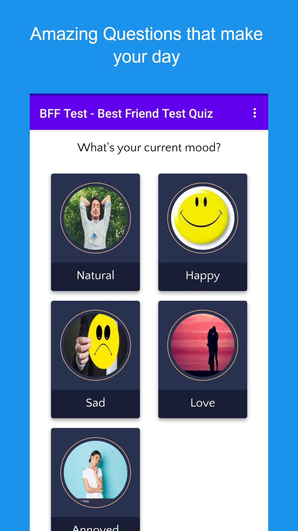 BFF Test - Friend Test Quiz | Indus Appstore | Screenshot