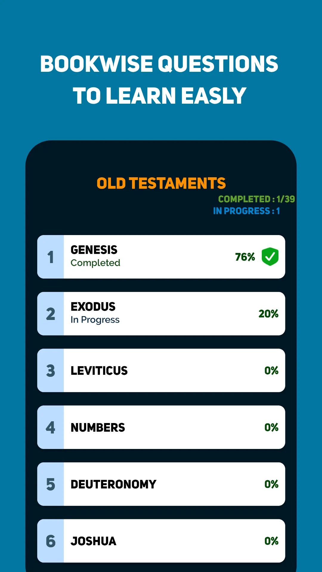 Bible Quiz | Indus Appstore | Screenshot