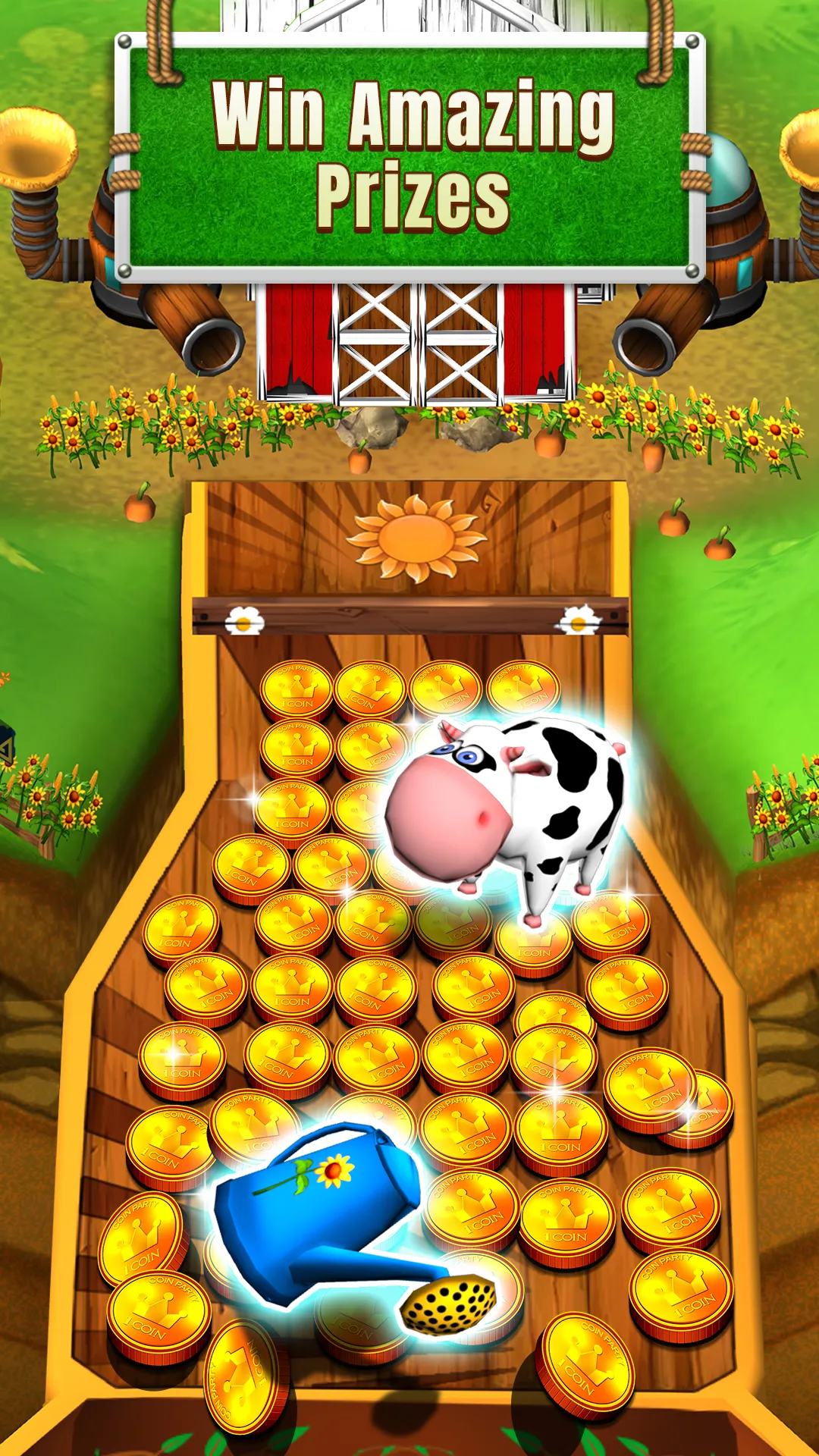 Farm Flowers Coin Party Dozer | Indus Appstore | Screenshot