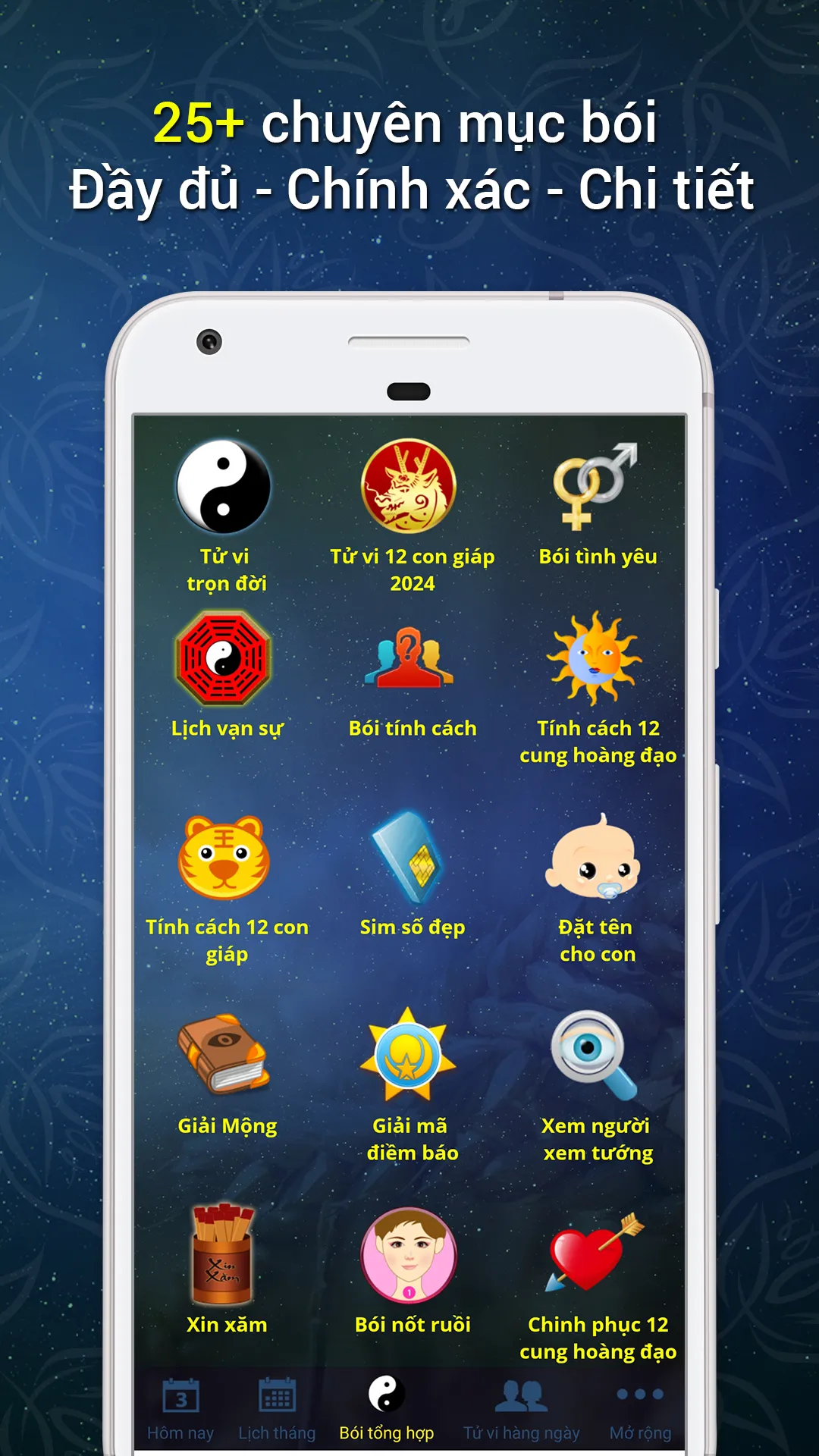 Bói Tổng Hợp Tử Vi - Lịch Việt | Indus Appstore | Screenshot