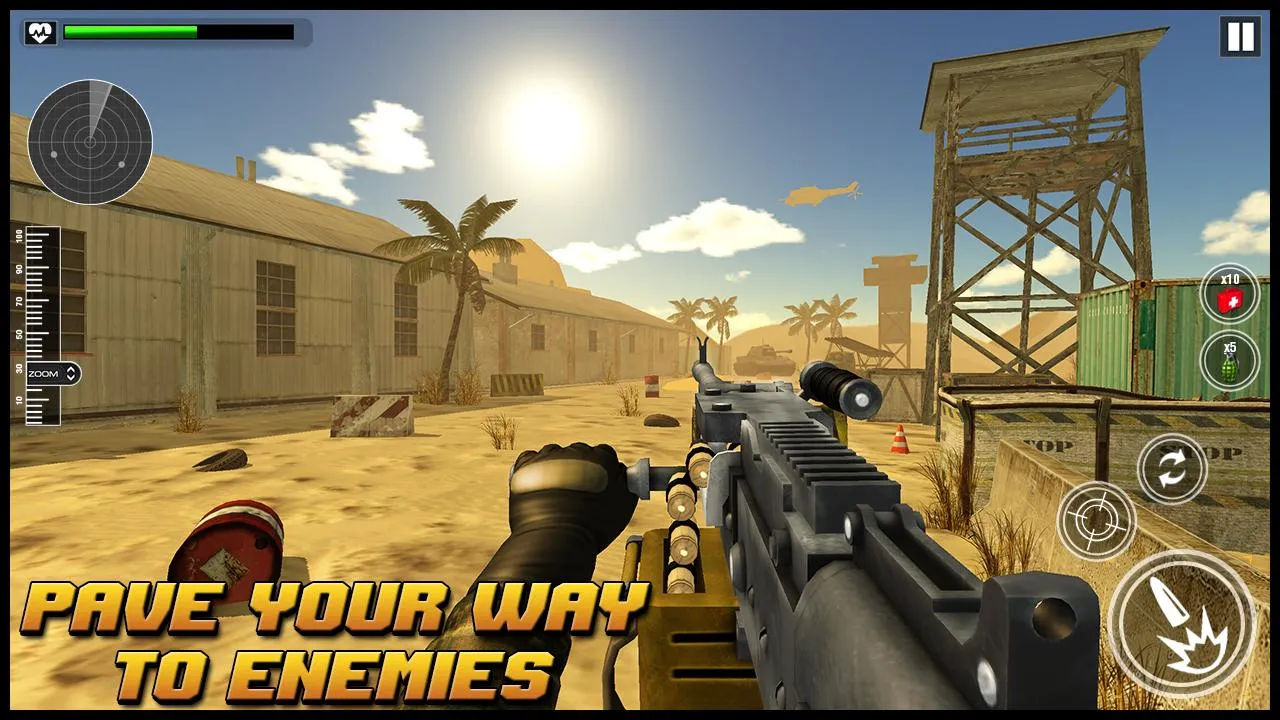 Machine gun Fire : Gun Games | Indus Appstore | Screenshot