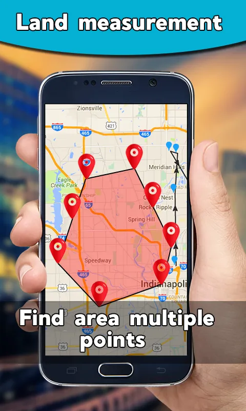 GPS Land Area Measurement App | Indus Appstore | Screenshot