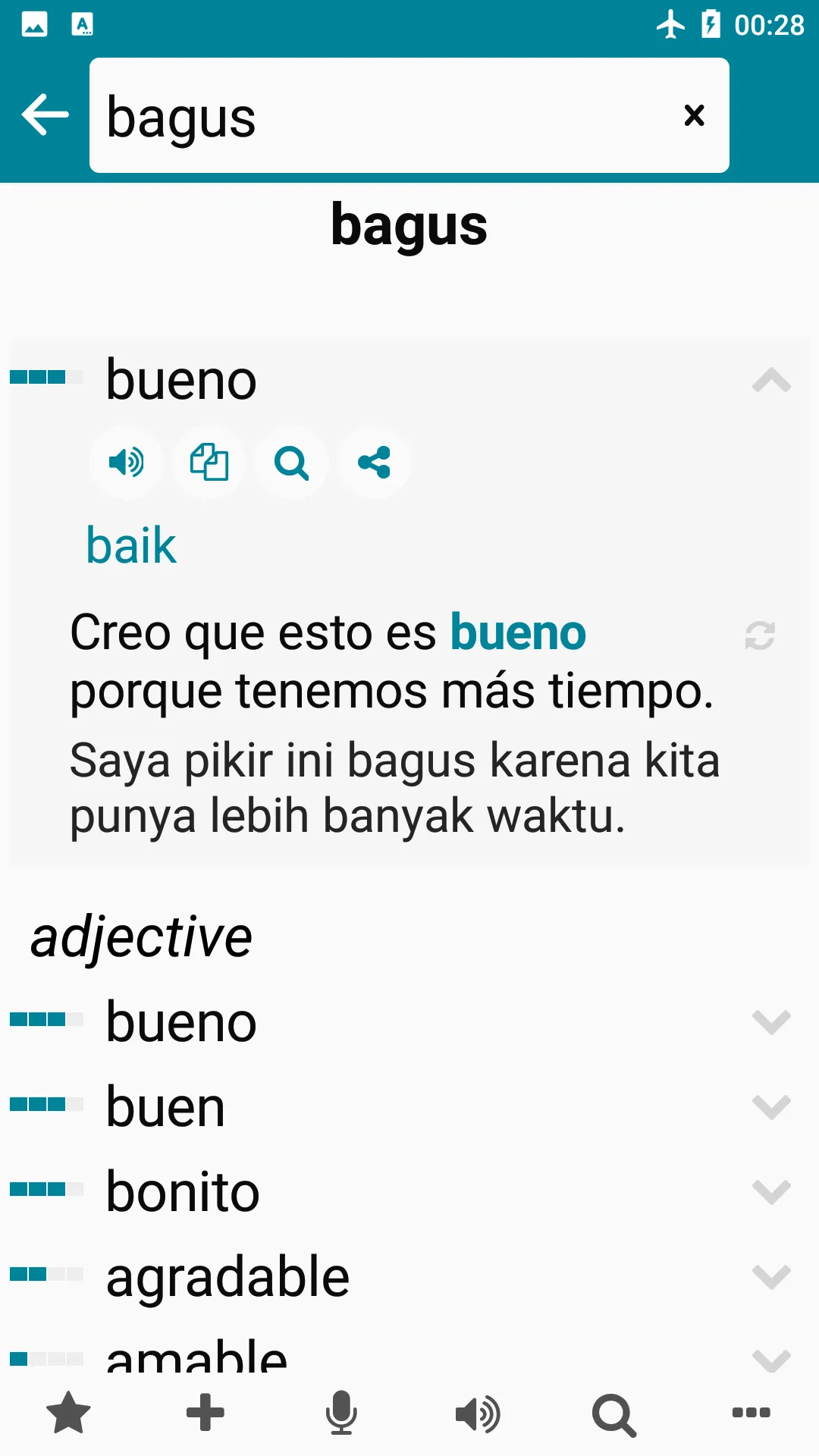 Indonesian - Spanish | Indus Appstore | Screenshot