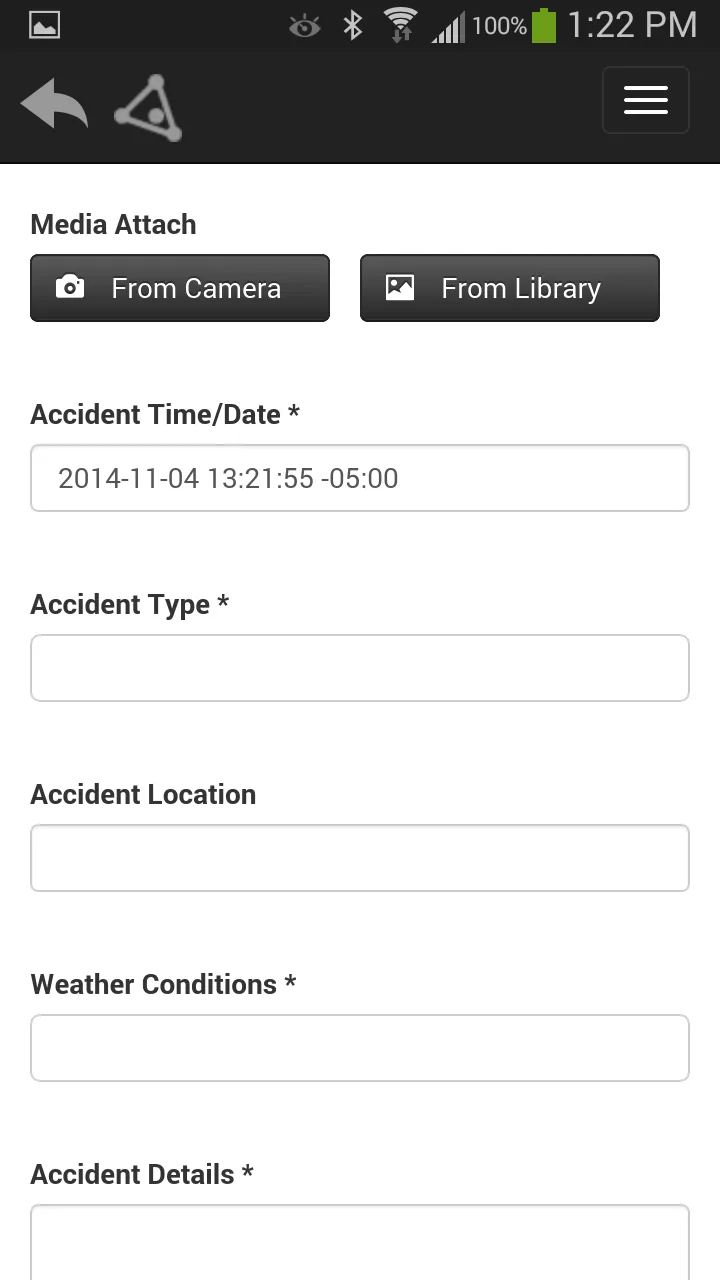 CIP Reporting Mobile | Indus Appstore | Screenshot