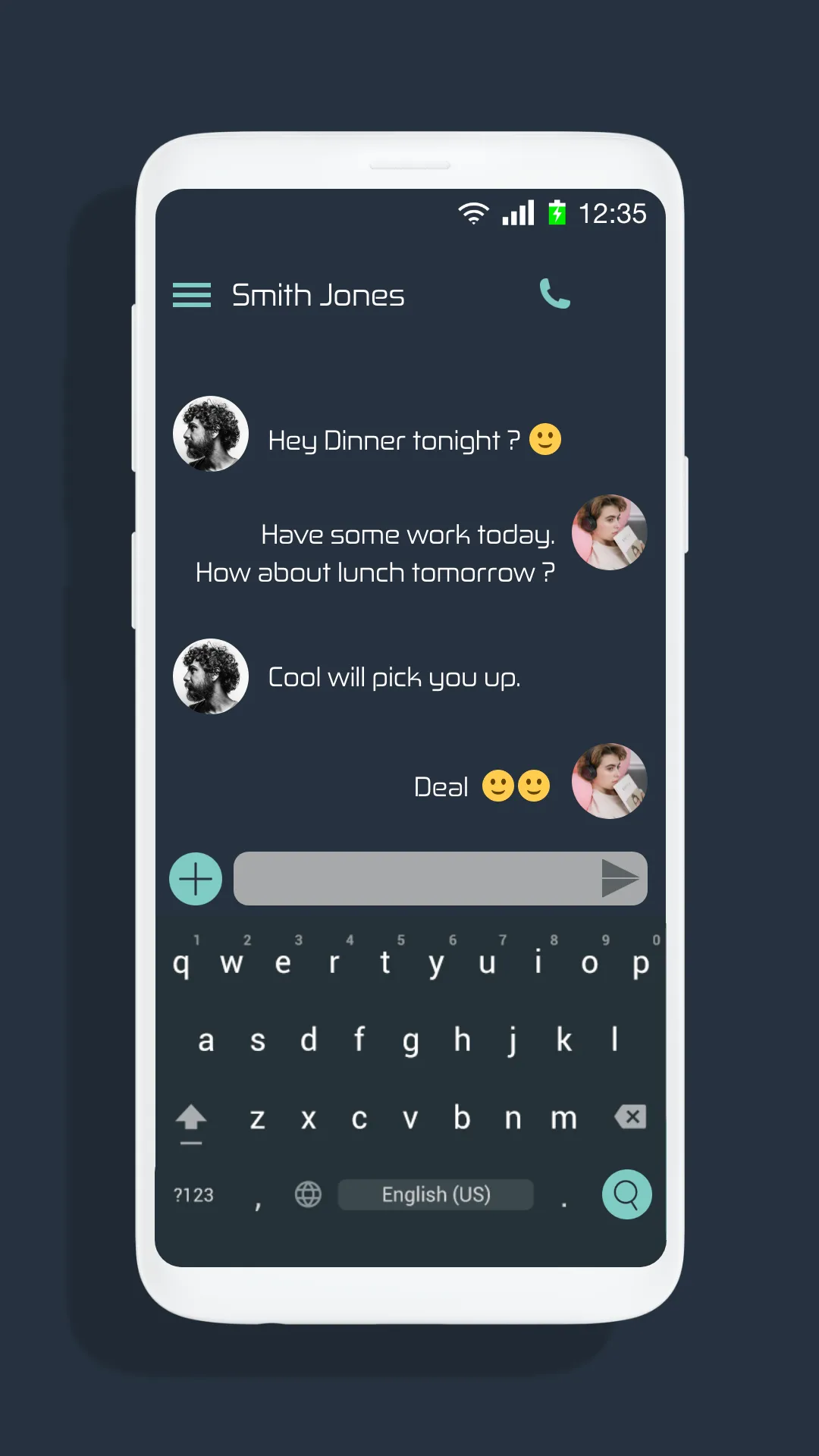 Dark Mode Messaging | Indus Appstore | Screenshot