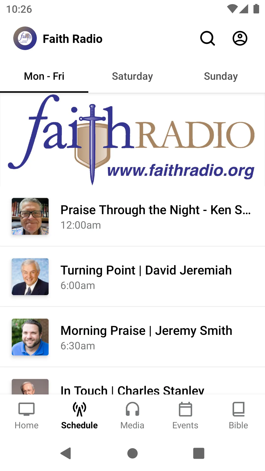 Faith Radio WLBF | Indus Appstore | Screenshot