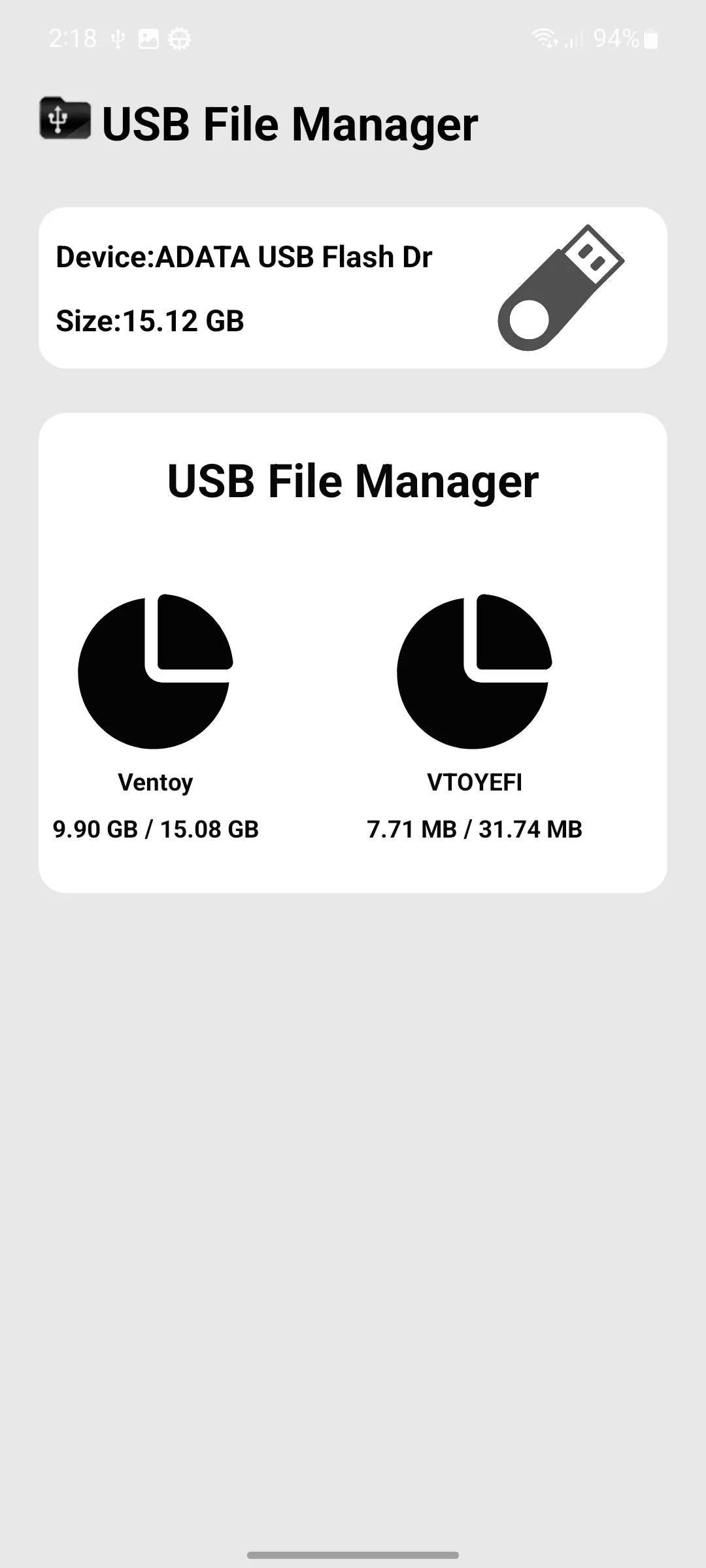 USB File Manager (NTFS, Exfat) | Indus Appstore | Screenshot