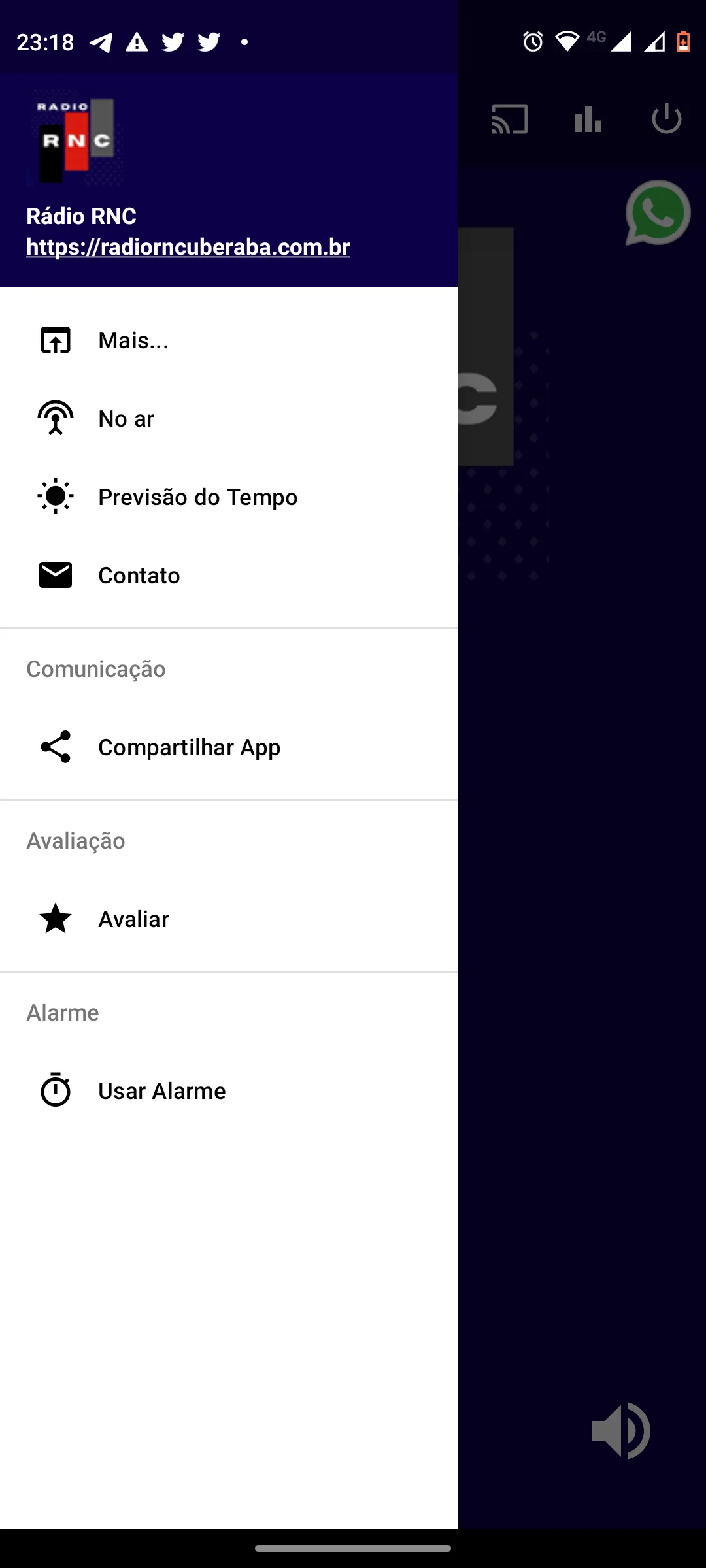 Rádio RNC | Indus Appstore | Screenshot