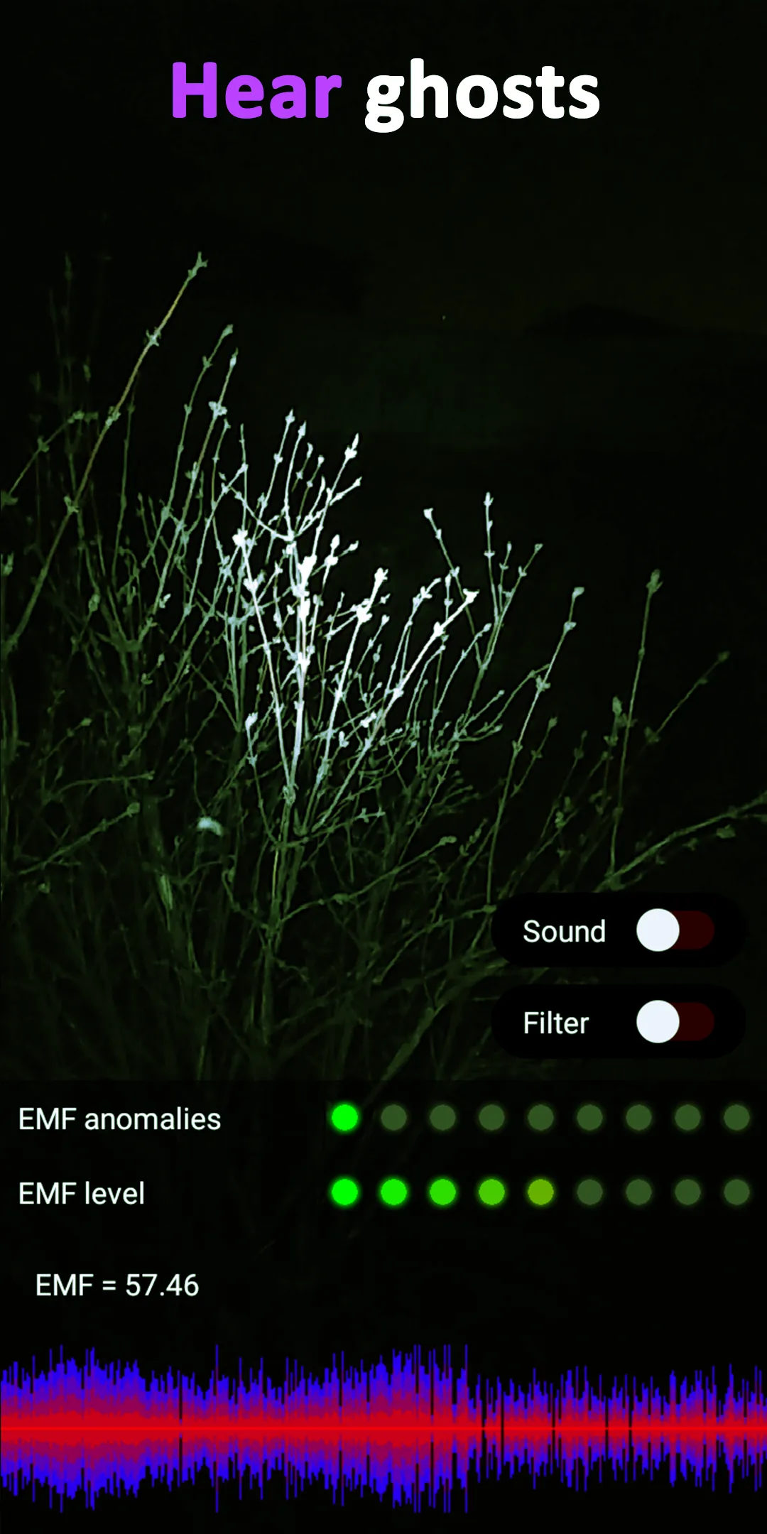 EMF Ghost Detector and Camera | Indus Appstore | Screenshot