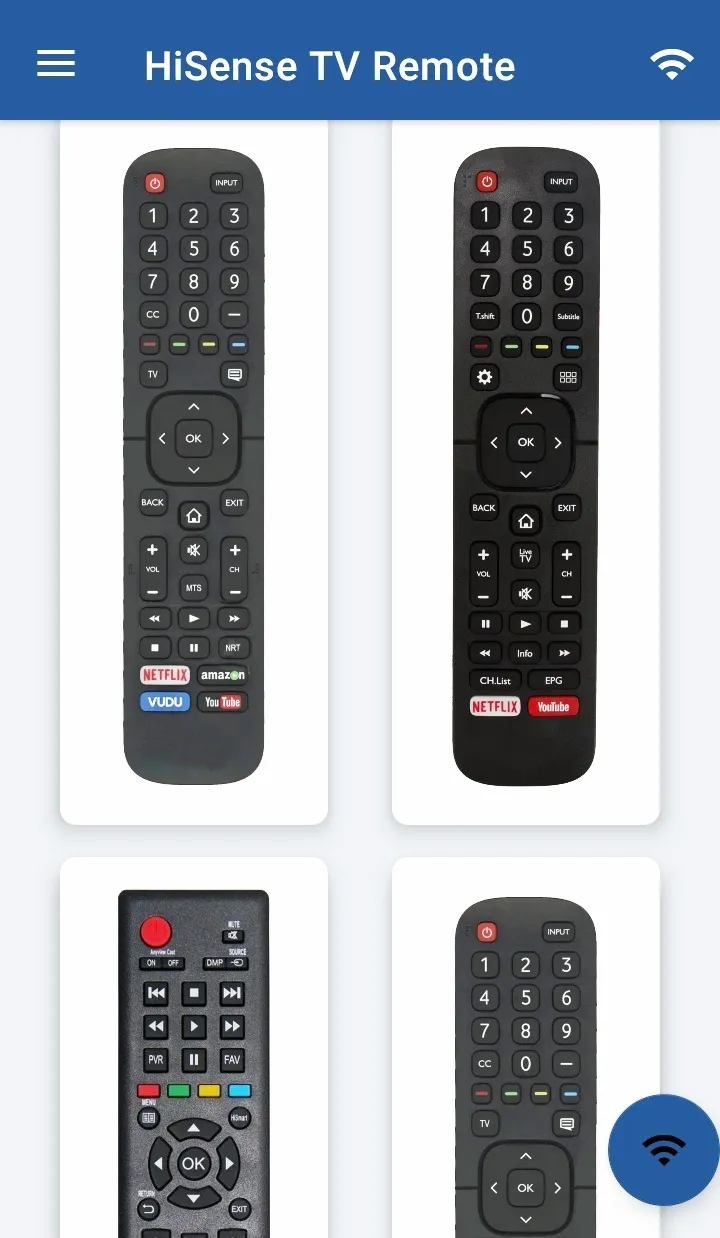 HiSense Smart TV Remote | Indus Appstore | Screenshot