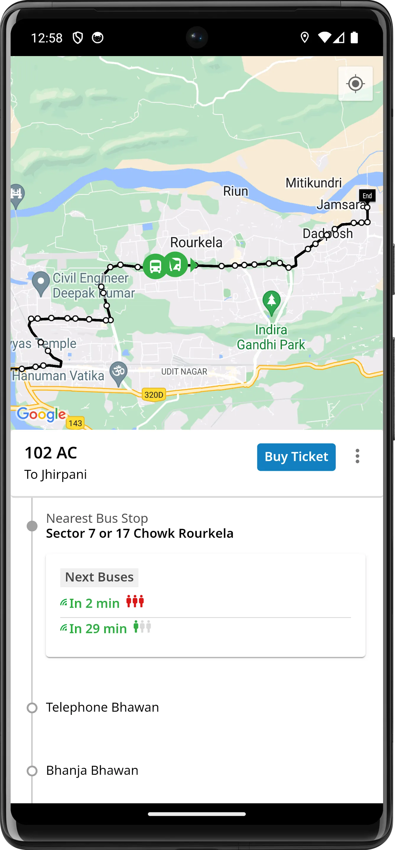 CRUT MO BUS | Indus Appstore | Screenshot