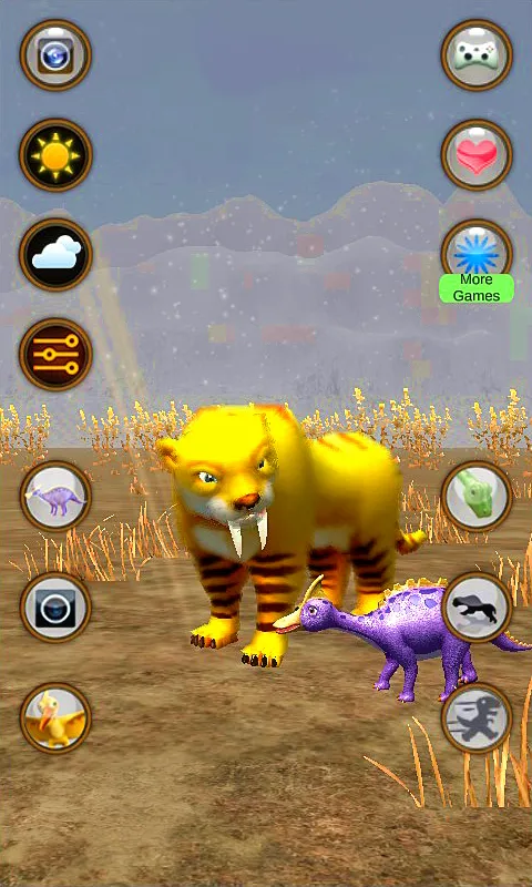 Talking Smilodon | Indus Appstore | Screenshot