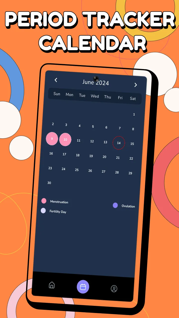 Periodo menstrual pms tracker | Indus Appstore | Screenshot