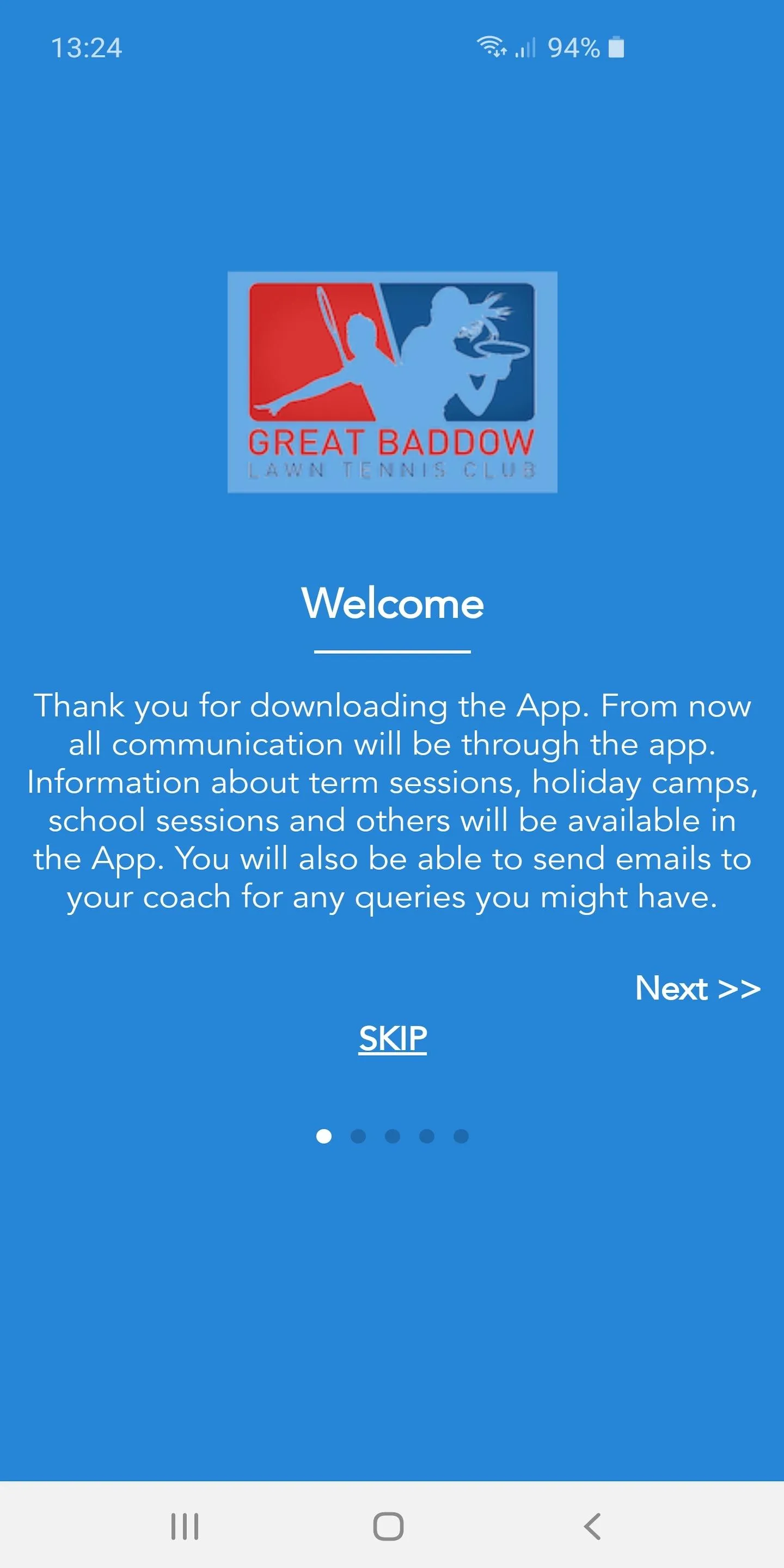 Great Baddow Lawn Tennis Club | Indus Appstore | Screenshot