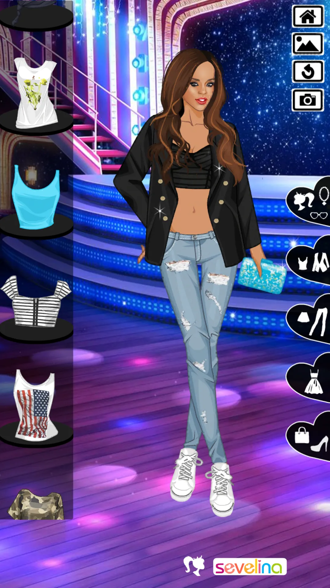 Rihanna Dress up game | Indus Appstore | Screenshot