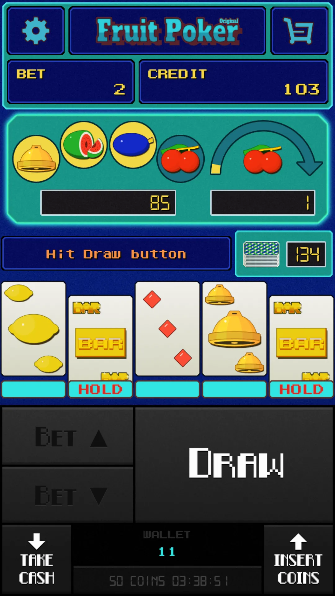 Fruit Poker Original | Indus Appstore | Screenshot