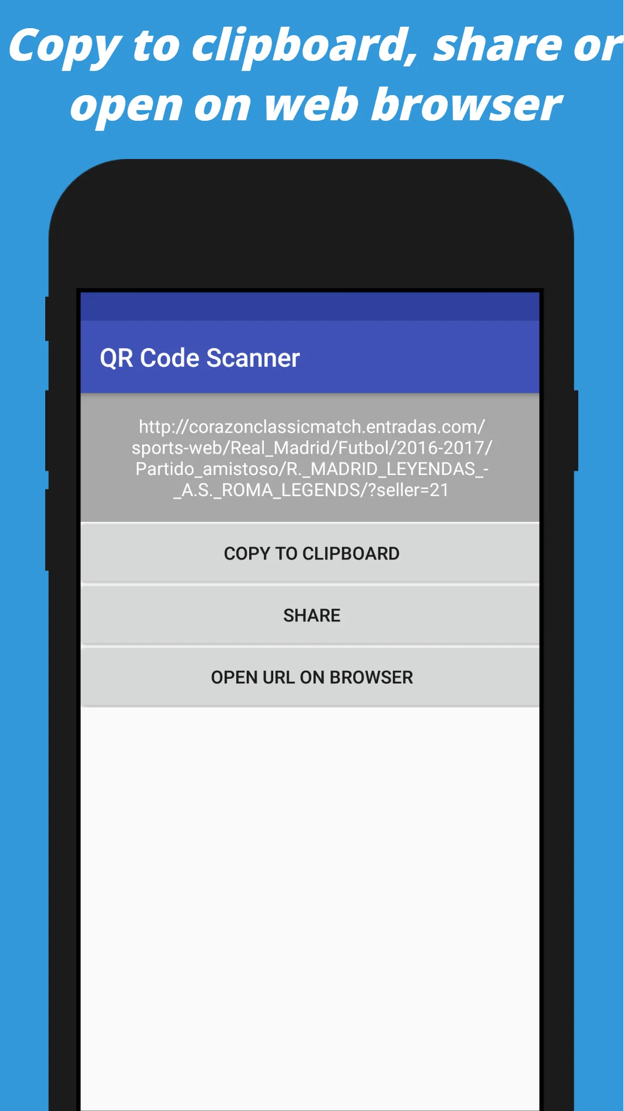 QR Scanner (QR Code Reader) | Indus Appstore | Screenshot