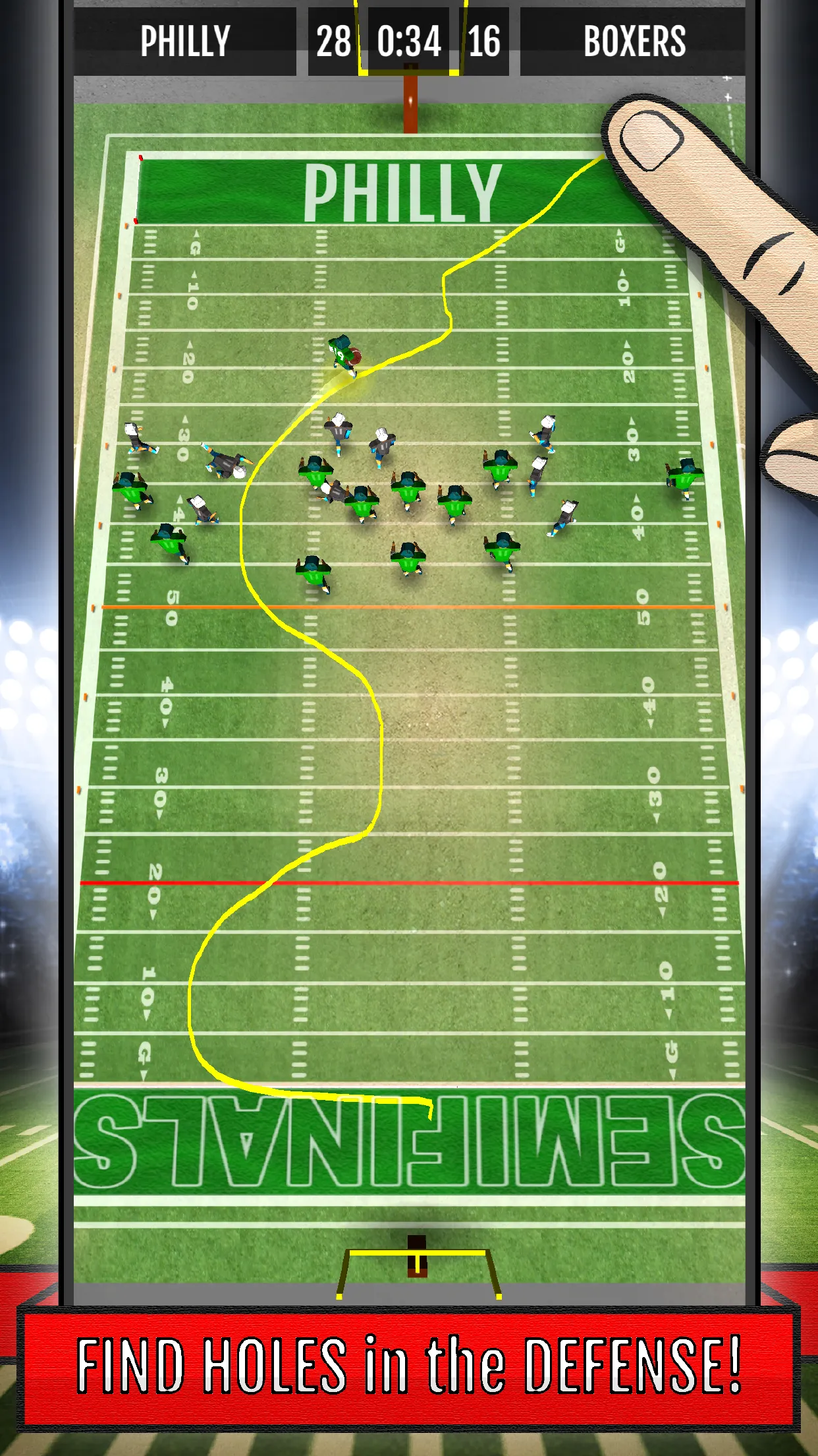 Ted Ginn: Kick Return Football | Indus Appstore | Screenshot