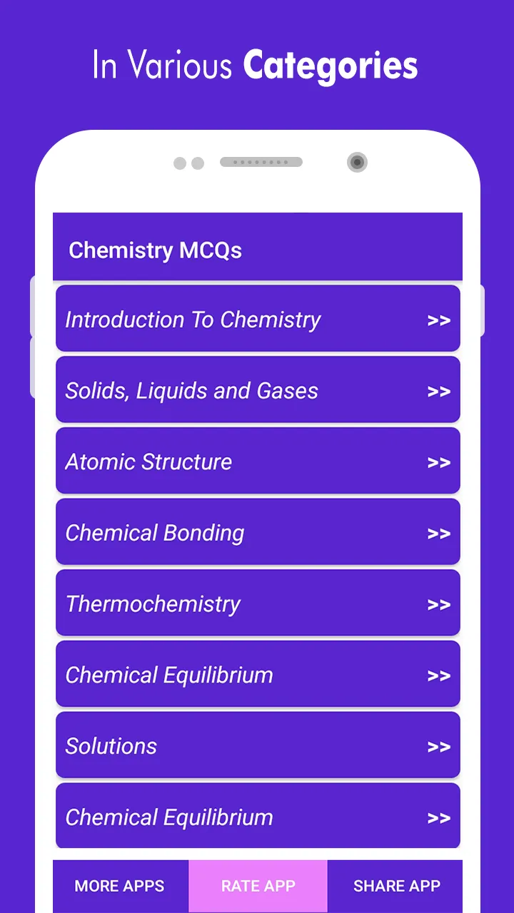 Chemistry MCQs with Answers an | Indus Appstore | Screenshot