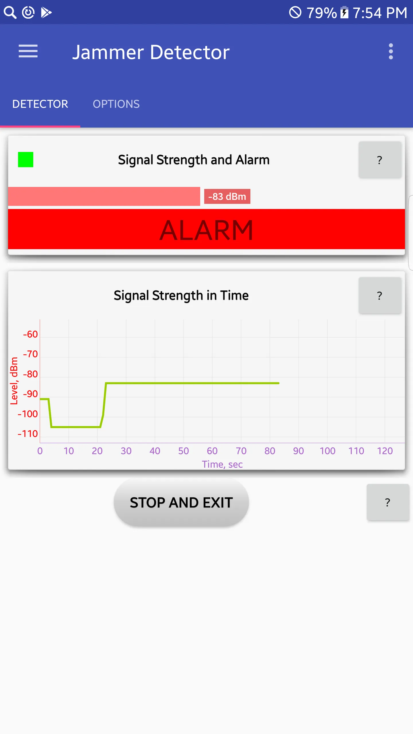 Jammer Detector | Indus Appstore | Screenshot