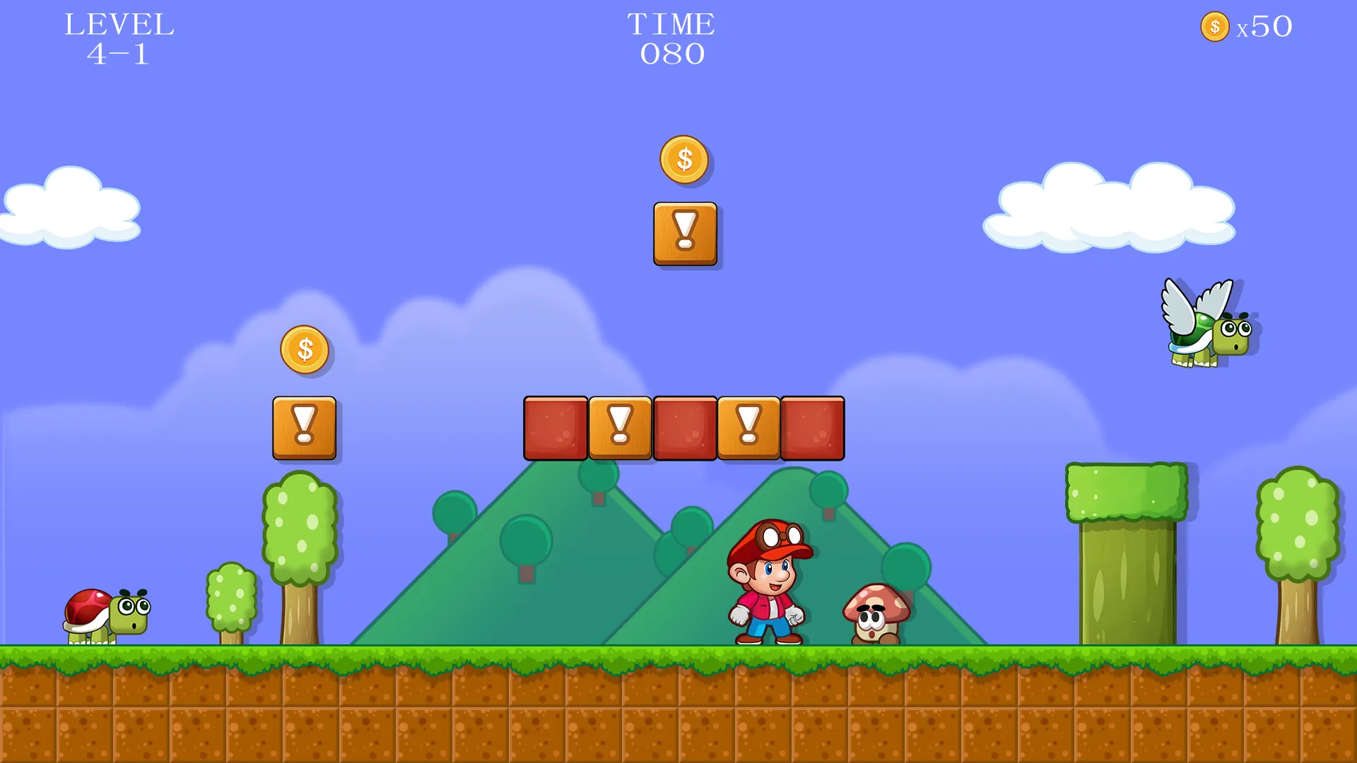 Super Bobby Bros :Running Game | Indus Appstore | Screenshot