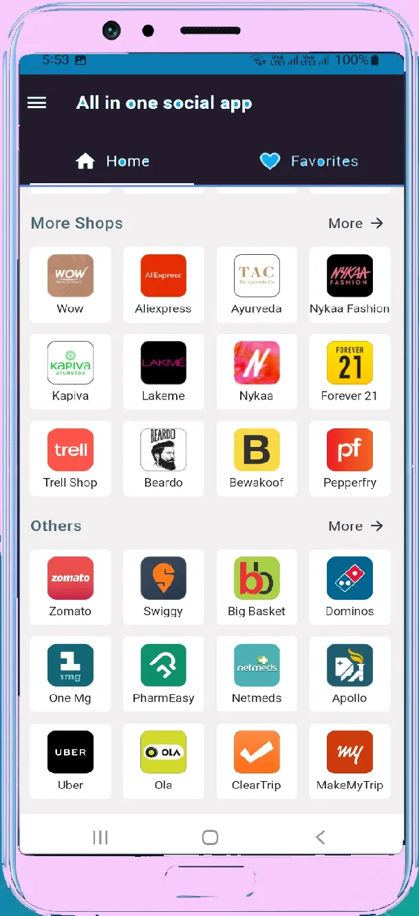 All in One Social Apps | Indus Appstore | Screenshot