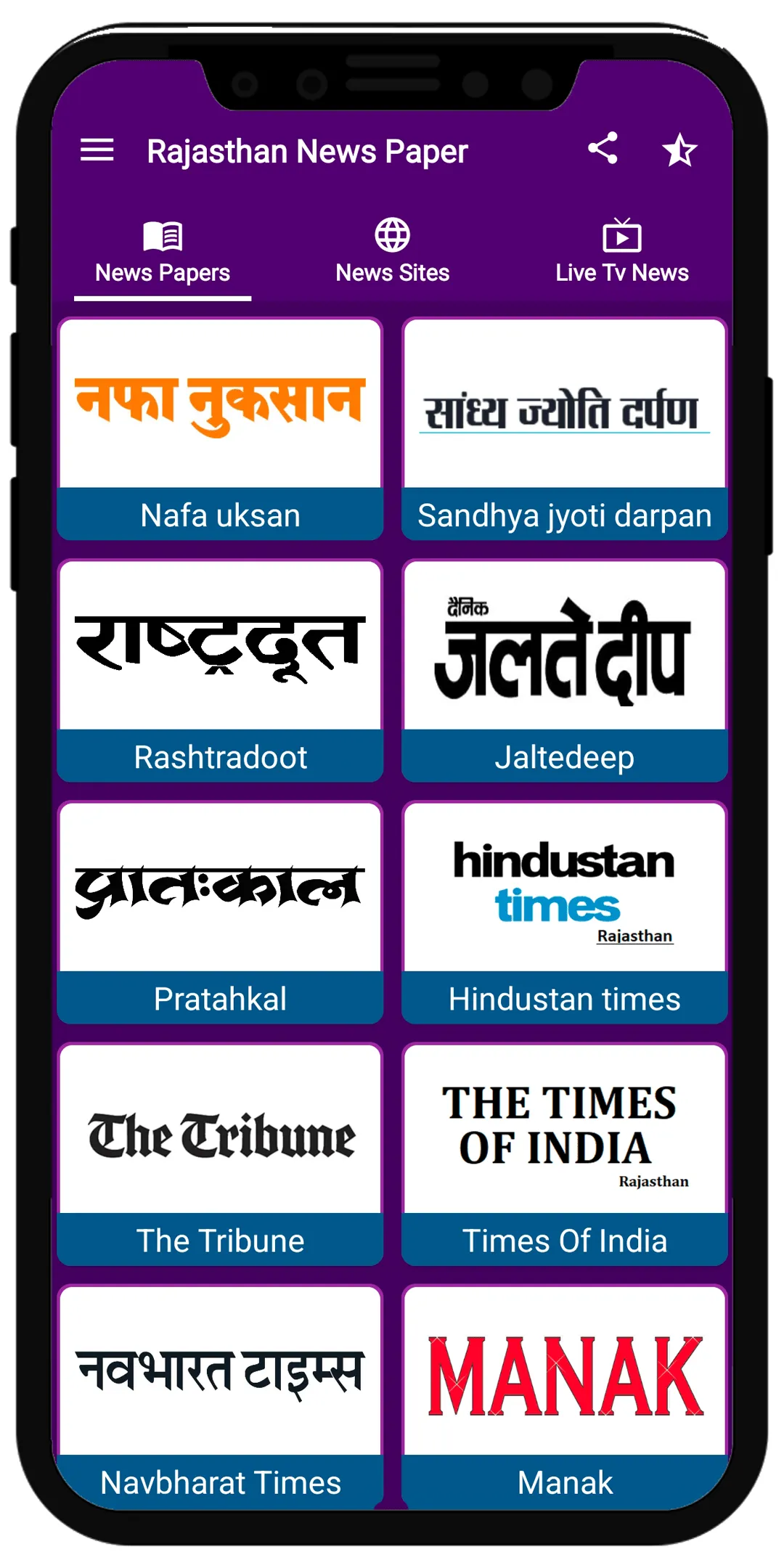 Rajasthan Newspaper | Indus Appstore | Screenshot